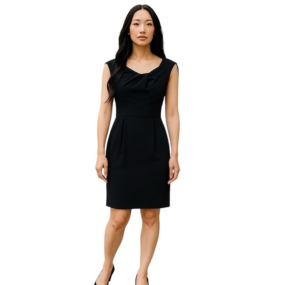 White House Black Market Dresses & Skirts - White House Black Market 6 LBD Black Sleeveless Dress Office Party Wedding